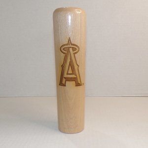 ANAHEIM ANGELS 2021 MLB LICENSED TEAM LOGO CARVED WOODEN BASEBALL BAT MUG